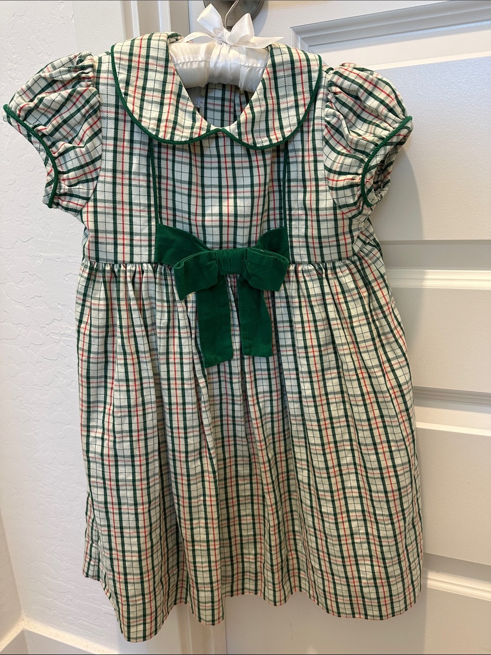 Little English Marisa Dress - Mistletoe Tartan